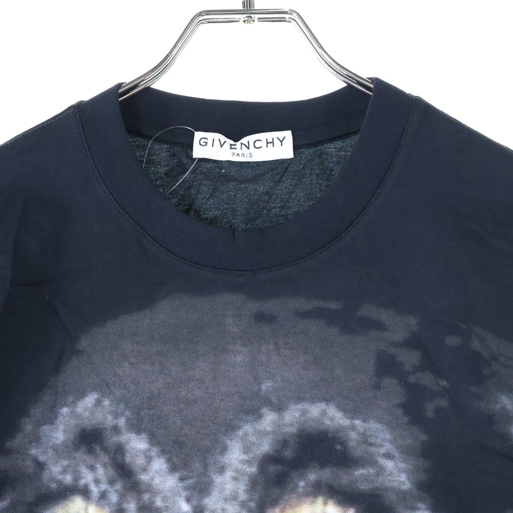 GIVENCHY(ジバンシィ) 18SS Rottweiler T-Shirt ロットワイラー ドッグプリント半袖Tシャツ ブラック BM705L3Y1P