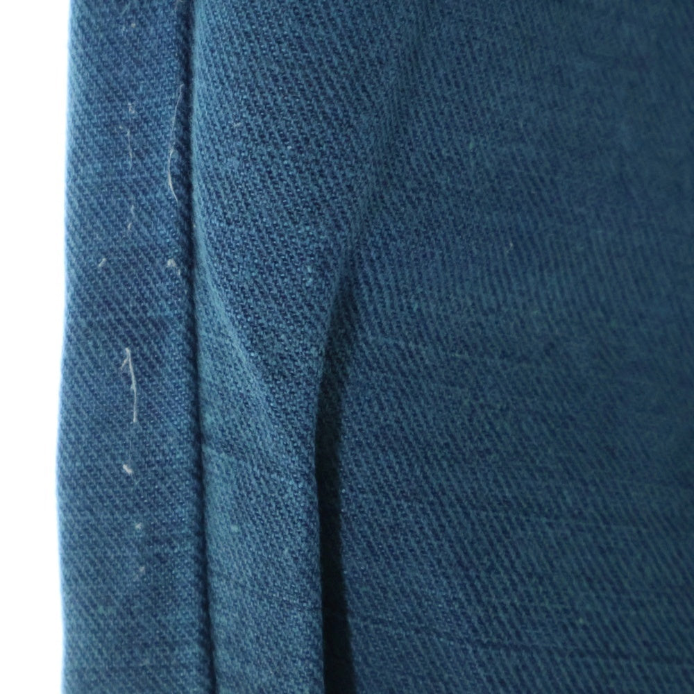 Maison Margiela 6(メゾンマルジェラ) 04SS High Cut Standard Leg Sweat Pants ハイカットスタンダードレグスウェットパンツ レディースジップフライカットオフスウェットパンツ 32 P145 グリーン