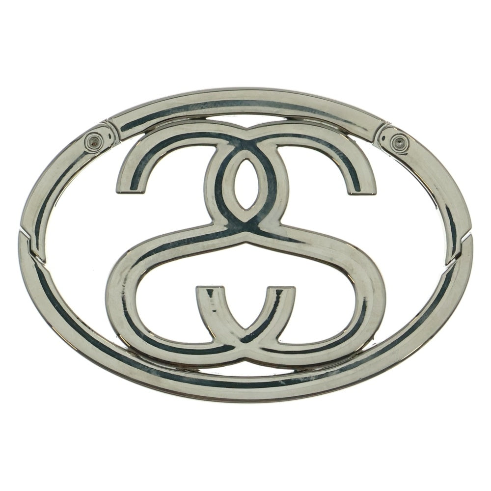 STUSSY(ステューシー) SS LINK CARABINER SSリンク カラビナ キーホルダー シルバー