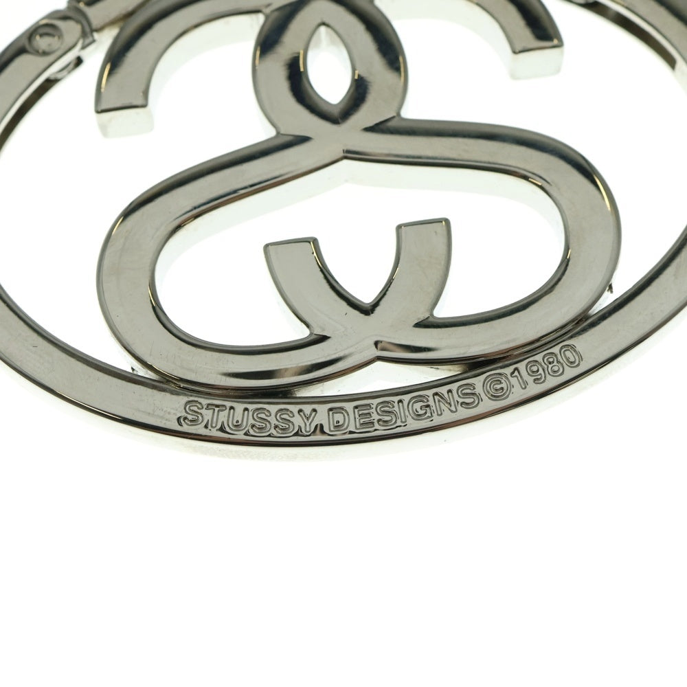 STUSSY(ステューシー) SS LINK CARABINER SSリンク カラビナ キーホルダー シルバー