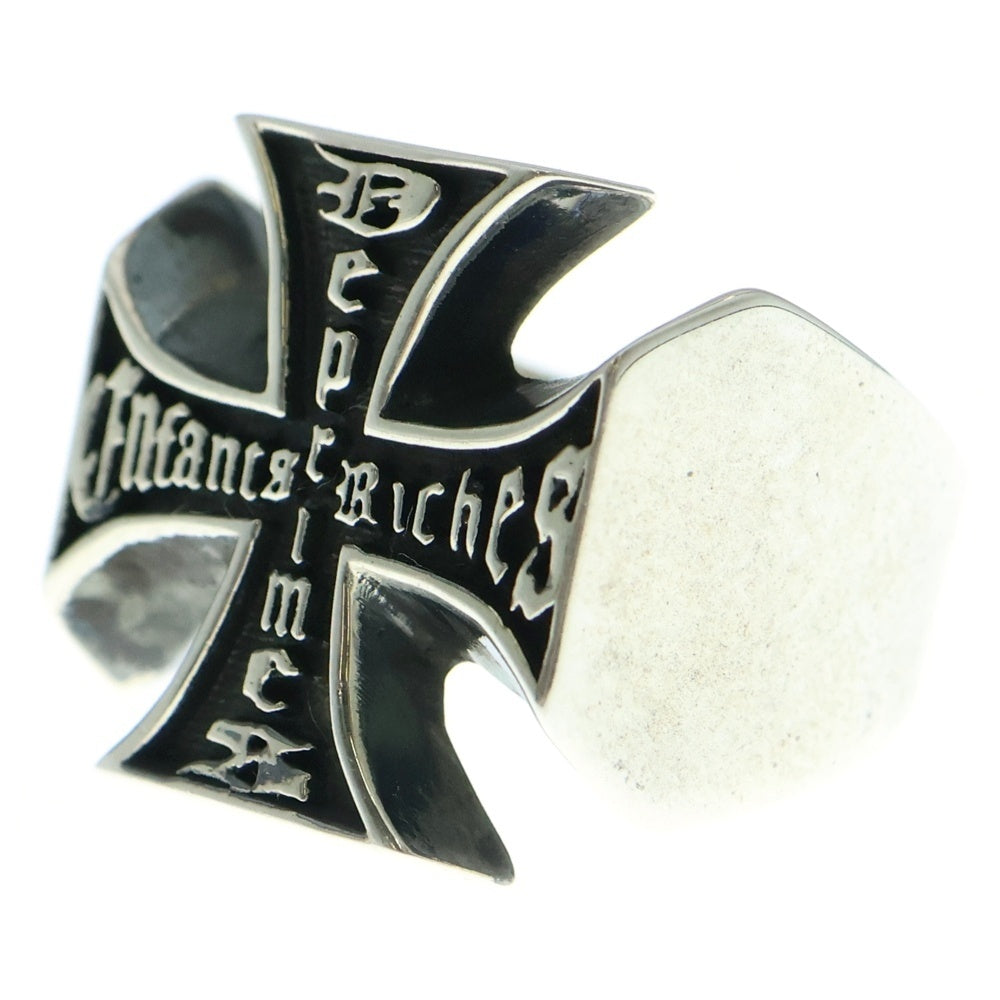 ENFANTS RICHES DEPRIMES(アンファンリッチデプリメ) CROSS RING クロスリング シルバー