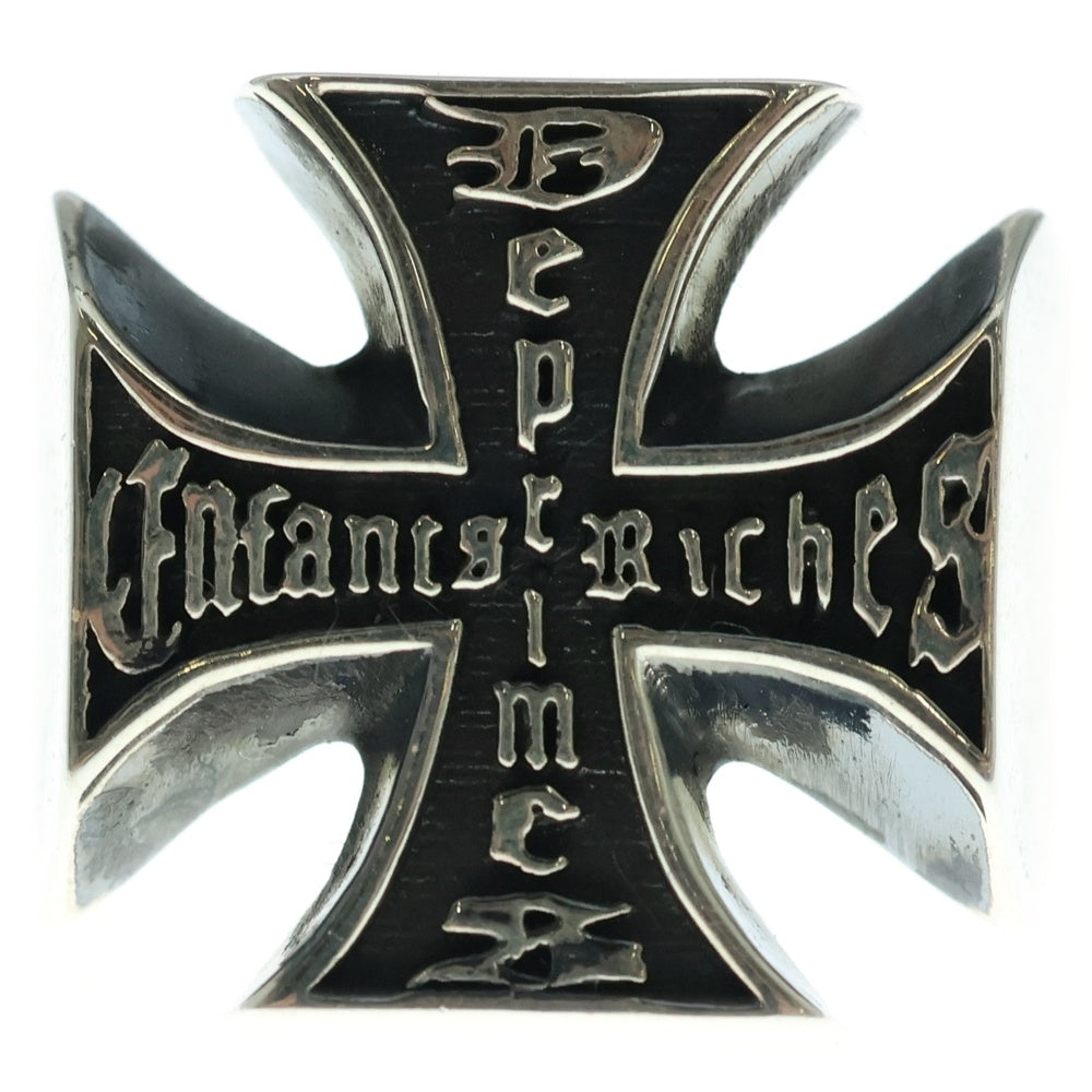 ENFANTS RICHES DEPRIMES(アンファンリッチデプリメ) CROSS RING クロスリング シルバー