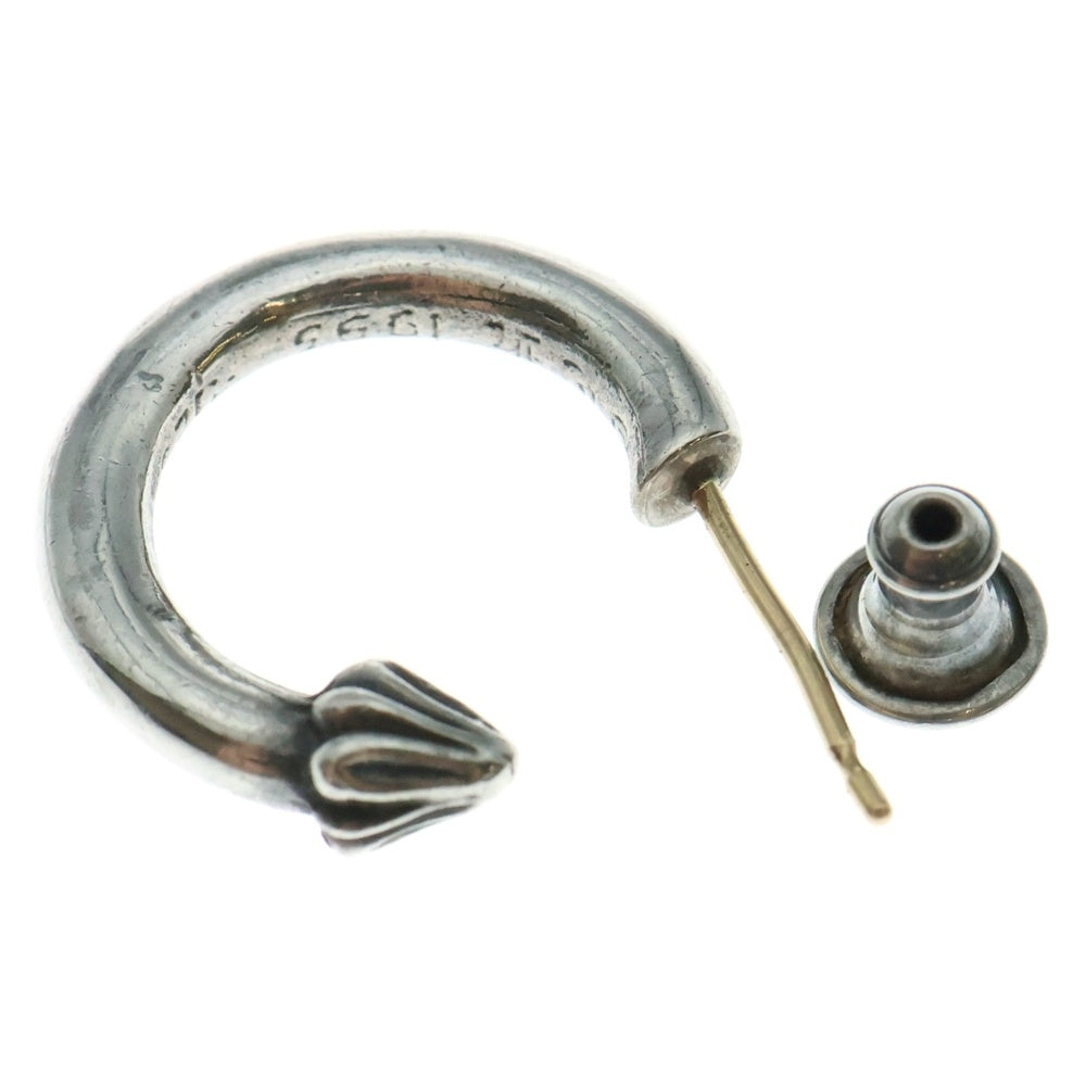 CHROME HEARTS(クロムハーツ) HOOP PLAIN プレーン フープピアス シルバー BCA101