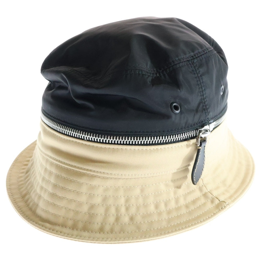 BURBERRY(バーバリー) BUCKET HAT バケットハット 帽子 ブラック/ベージュ 8038090