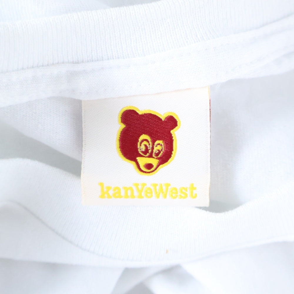 KANYE WEST(カニエウェスト) 2005 Kanye Bear Tee カニエベア 半袖Tシャツ ホワイト