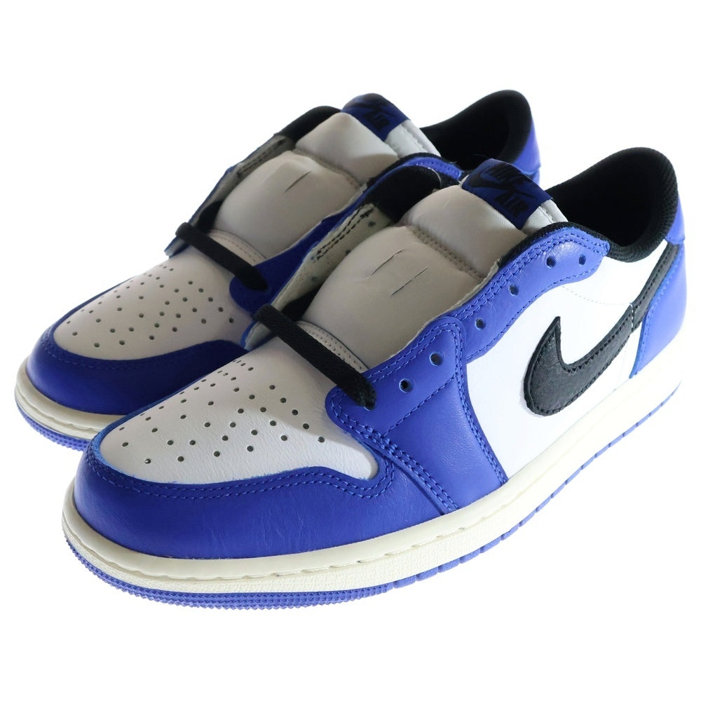 NIKE(ナイキ) AIR JORDAN1 RETRO LOW OG エアジョーダン1 ゲームロイヤル ローカットスニーカー ブラック/ホワイト/ブルー US9/27cm CZ0790-140