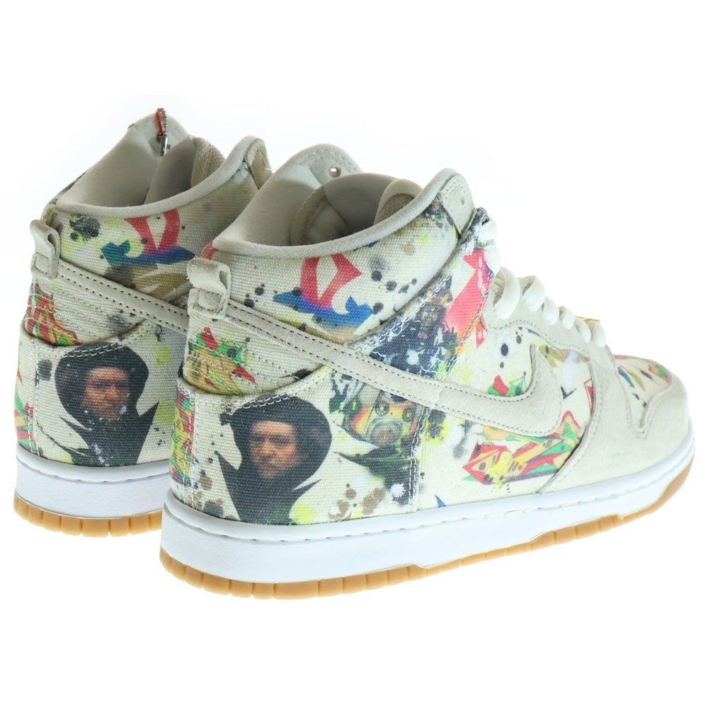 NIKE SB(ナイキエスビー) ×SUPREME SB DUNK HIGH OG QS シュプリーム ダンク ハイカットスニーカー ベージュ US9/27cm FD8779-100