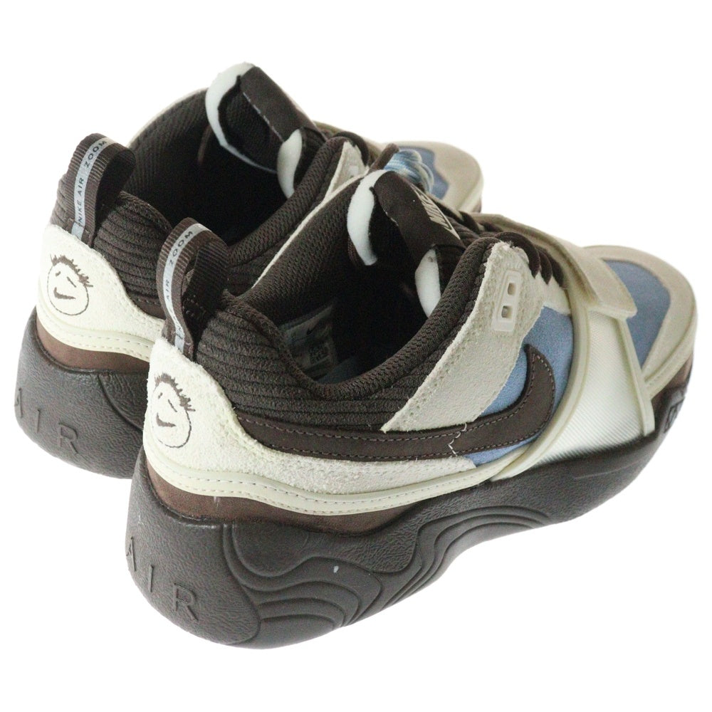 NIKE(ナイキ) ×TRAVIS SCOTT ZOOM FIELD JAXX トラヴィススコット ズームフィールド ジャックス ローカットスニーカー ベージュ US9/27cm HQ3072-400