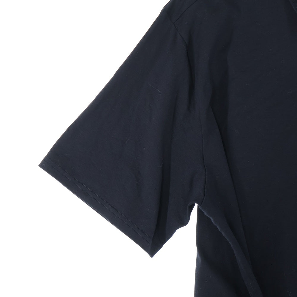 PRADA(プラダ) Re-Nylon Polo Shirt リナイロン トライアングルロゴ 半袖ポロシャツ ブラック UJN703