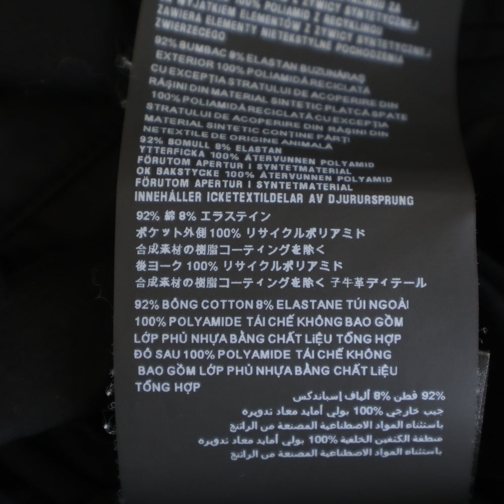 PRADA(プラダ) Re-Nylon Polo Shirt リナイロン トライアングルロゴ 半袖ポロシャツ ブラック UJN703