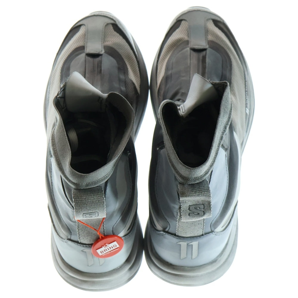 SALOMON(サロモン) BANBA 2 HIGH バンバ フロントジップ ハイカットスニーカー グレー