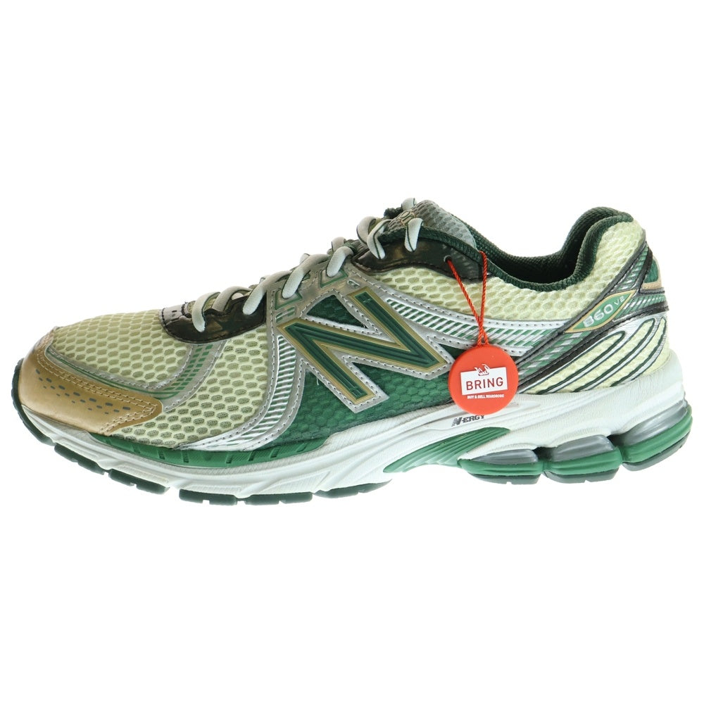 New Balance(ニューバランス) ×AIME LEON DORE ML860AL2 860V2 エメレオンドレ メッシュローカットスニーカー グリーン US10/28cm