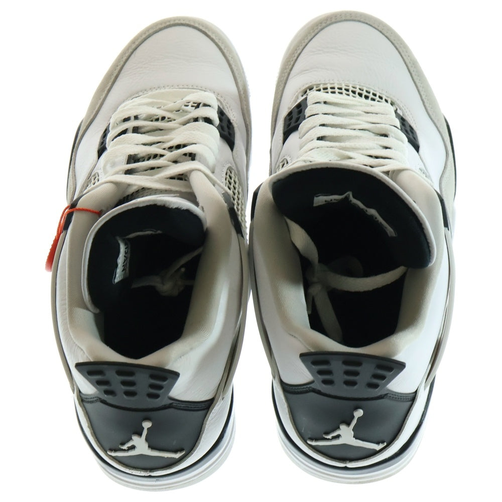 NIKE(ナイキ) AIR JORDAN4 MILITARY BLACK エアジョーダン ハイカットスニーカー ミリタリーブラック/ホワイト US9/27cm DH6927-111