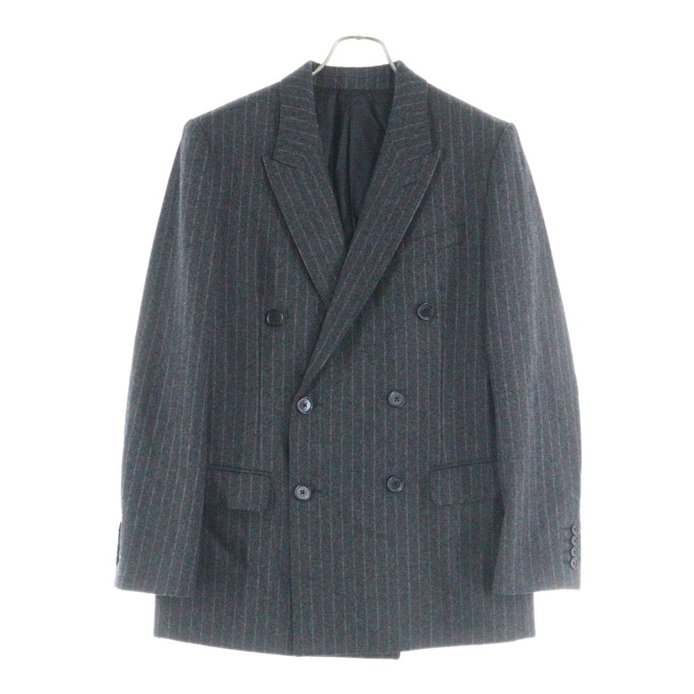 CELINE(セリーヌ) 22AW Jude Jacket ジュードジャケット 6B ダブルブレストテーラードジャケット レディース 2V52F971C グレー