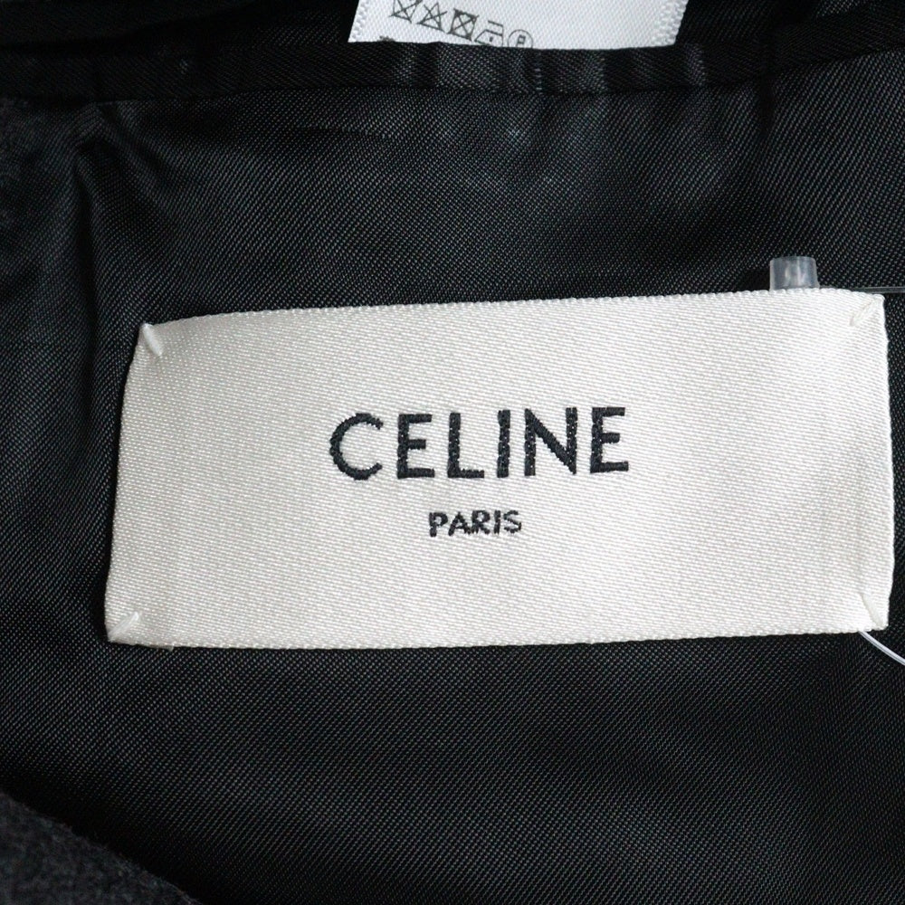 CELINE(セリーヌ) 22AW Jude Jacket ジュードジャケット 6B ダブルブレストテーラードジャケット レディース 2V52F971C グレー