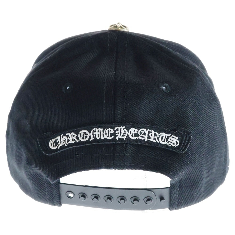 CHROME HEARTS(クロムハーツ) BASEBALL TRUCKER ベースボール トラッカーキャップ ダガー刺繍 帽子 ブラック