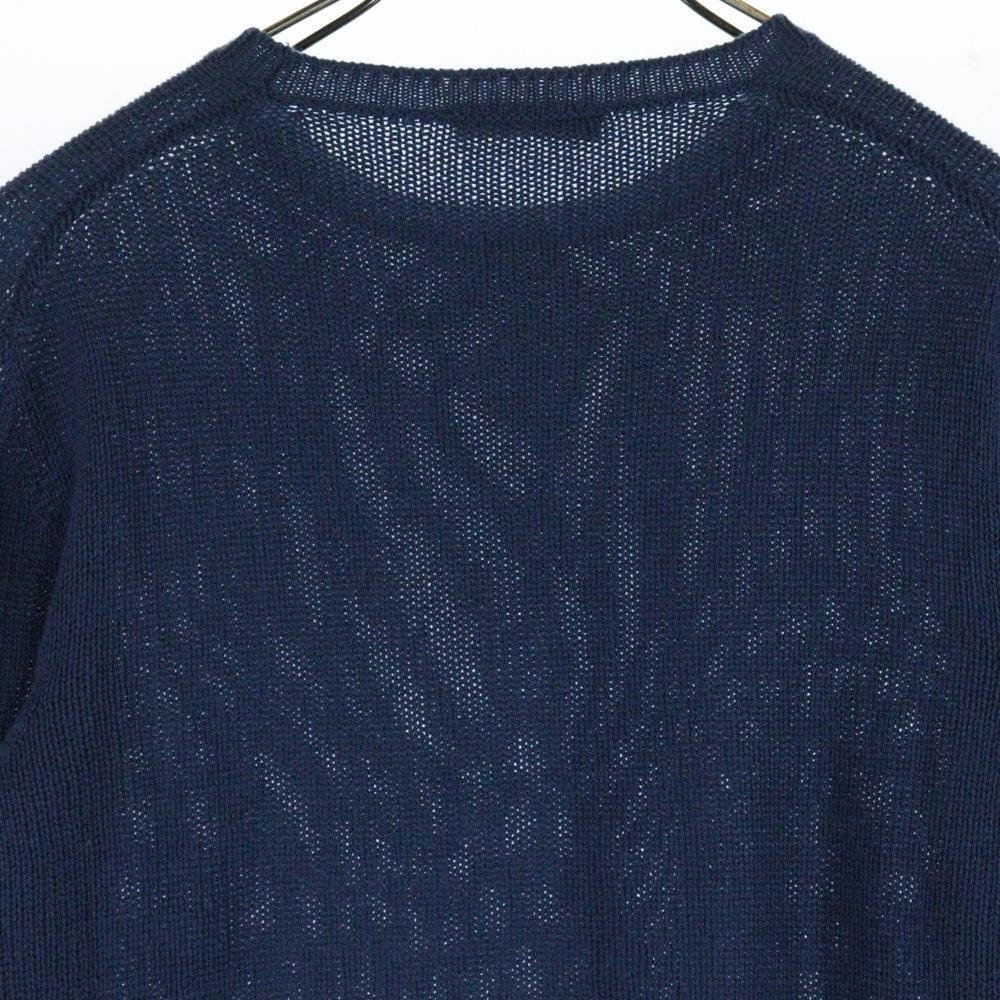 PRADA(プラダ) Crew Neck Cashmere Sweater クルーネックカシミヤセーター 長袖ニットセーター UMN864 ブルー