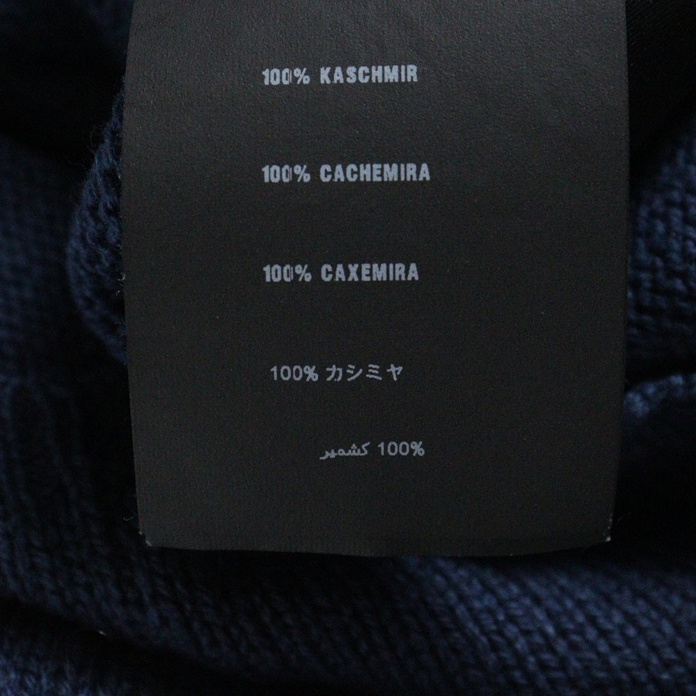 PRADA(プラダ) Crew Neck Cashmere Sweater クルーネックカシミヤセーター 長袖ニットセーター UMN864 ブルー