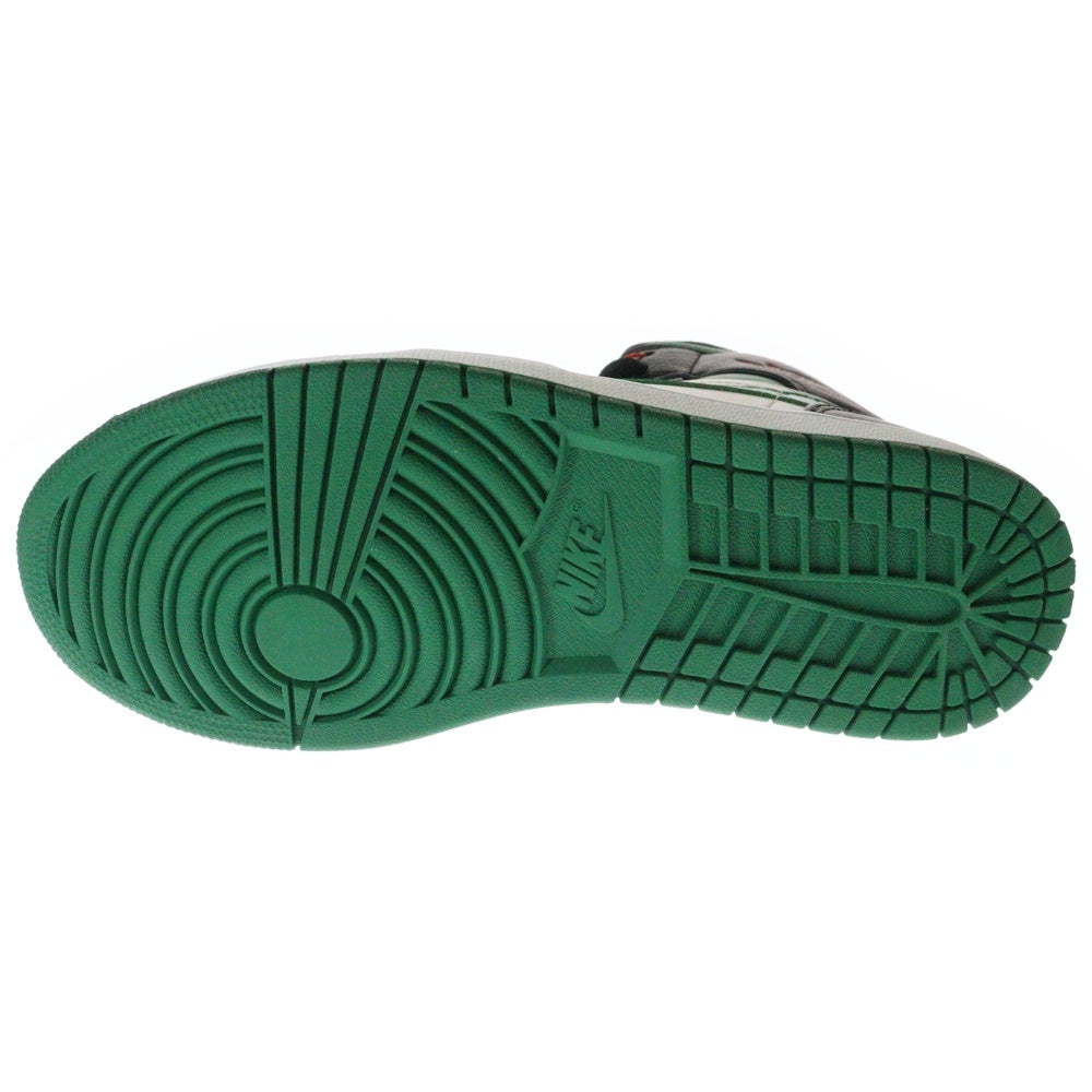 NIKE(ナイキ) AIR JORDAN 1 MID PINE GREEN エアジョーダン1 ミッドパイングリーン US8.5/26.5cm ミッドカットスニーカー 554724-067 グリーン
