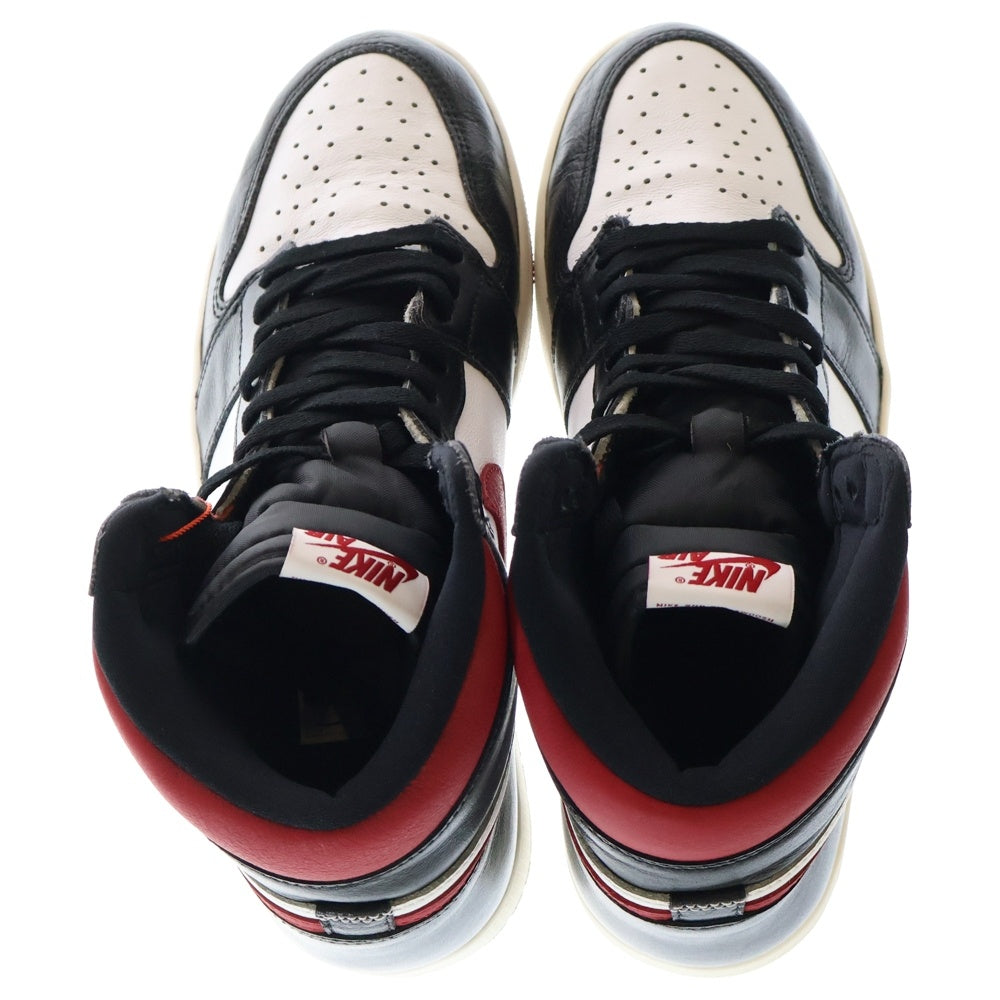 NIKE(ナイキ) AIR JORDAN1 RETRO OG エアジョーダン1 レトロ オージー ジムレッド ハイカットスニーカー US11/29cm 555088-061 ホワイト/ブラック/レッド