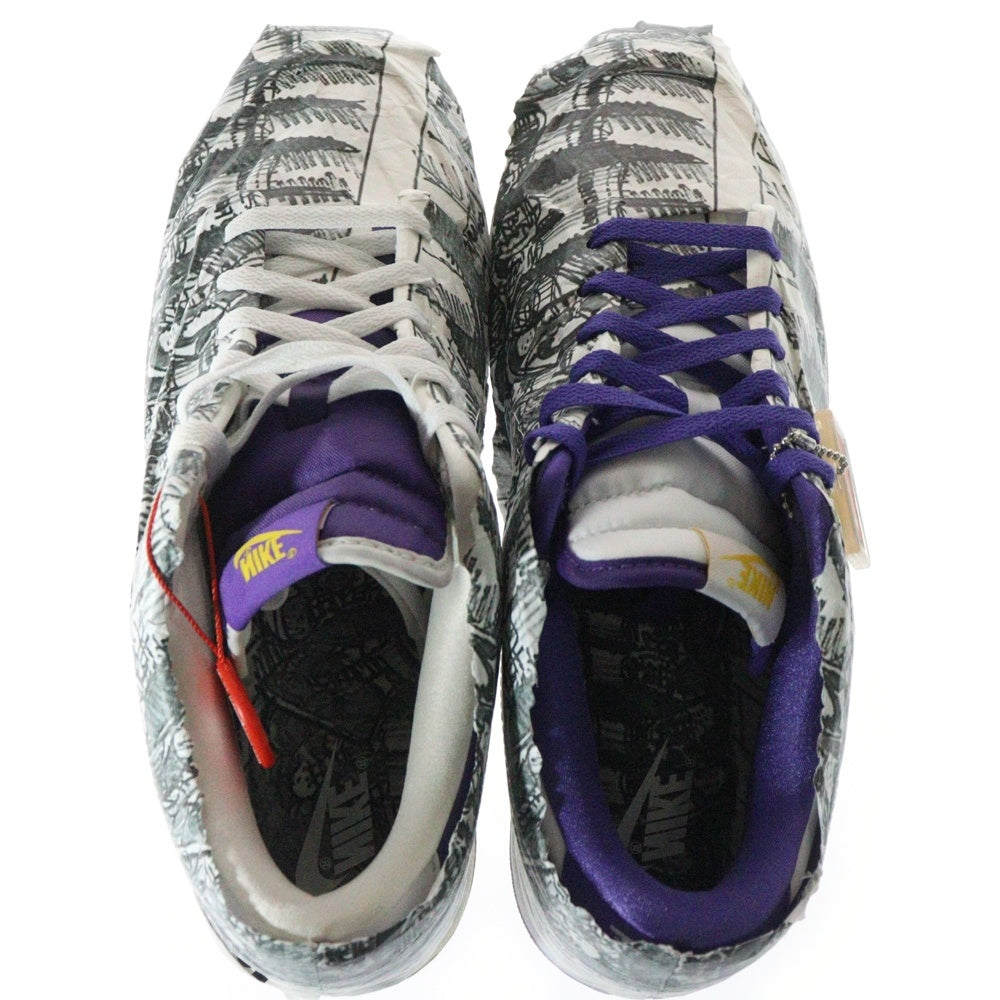 NIKE(ナイキ) WMS Dunk Low Made You Look ダンク ロー メイドユールック ローカットスニーカー US11.5/28.5cm DJ4636-100 パープル/ホワイト