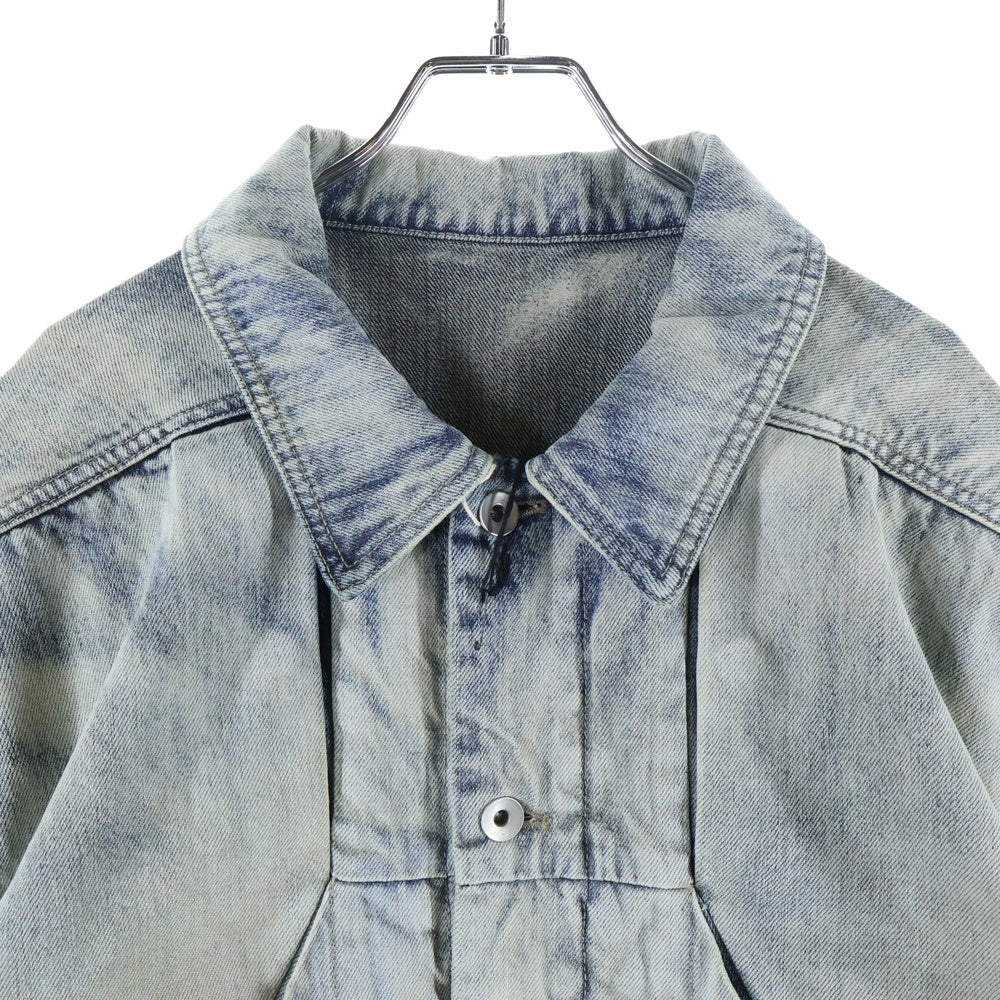 DRKSHDW(ダークシャドウ) SPHINX JUMBO WORKER JKT ダメージ加工 オーバーサイズデニムジャケット Gジャン インディゴ DU01D1752 DKYDFR