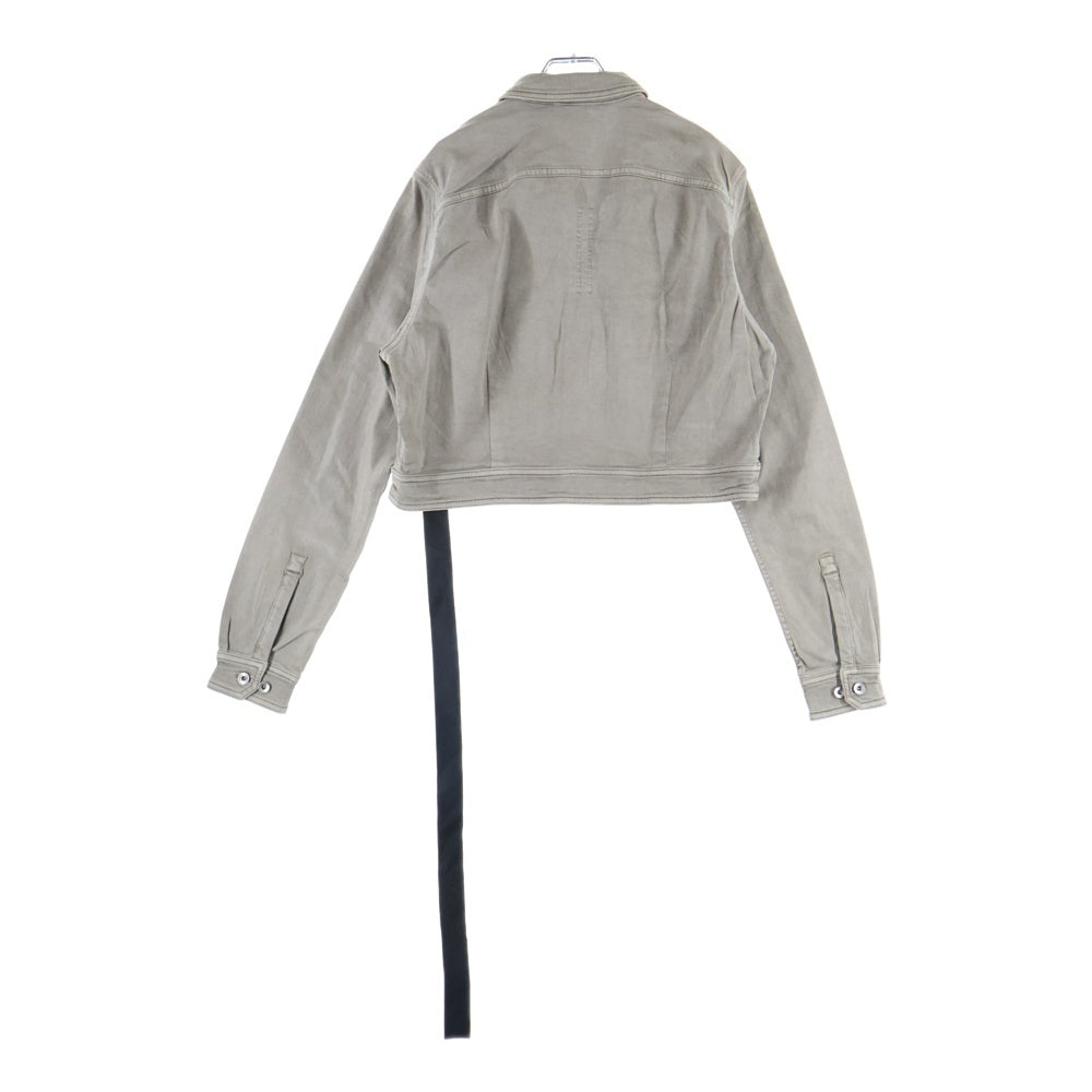 DRKSHDW(ダークシャドウ) CAPE SLEEVE CROPPED OUTERSHIRT クロップド コーティングデニムジャケット ベージュ DS01D1702-SCF