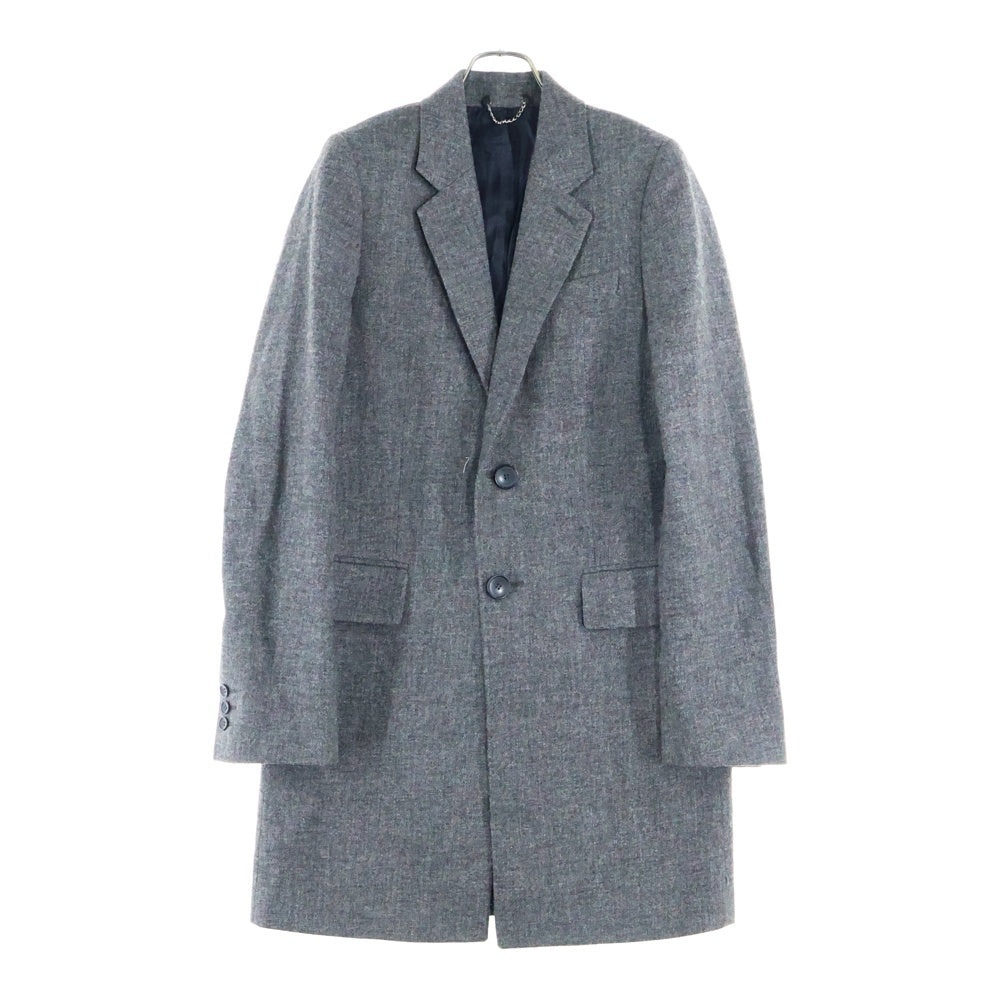 BALENCIAGA(バレンシアガ) 2B Wool Long Coat ウールロングコート チェスターコート グレー 205045 TP800