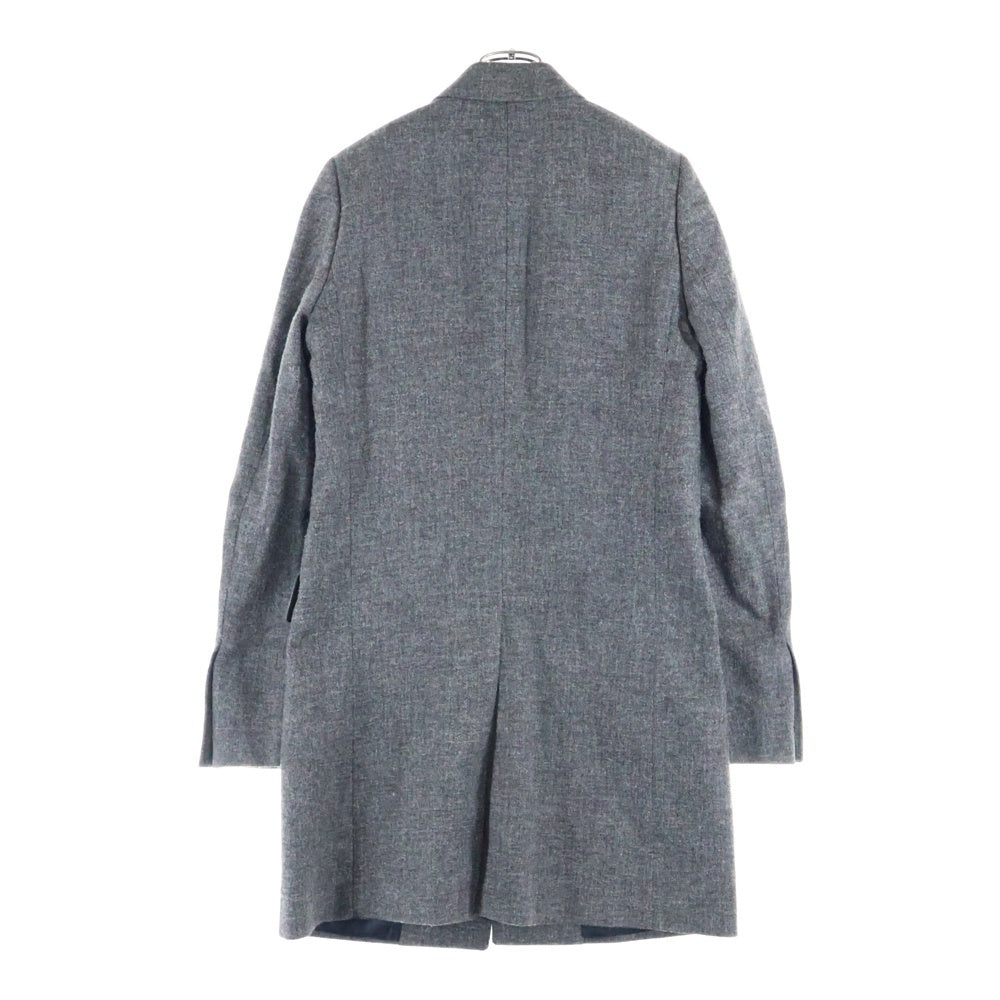 BALENCIAGA(バレンシアガ) 2B Wool Long Coat ウールロングコート チェスターコート グレー 205045 TP800
