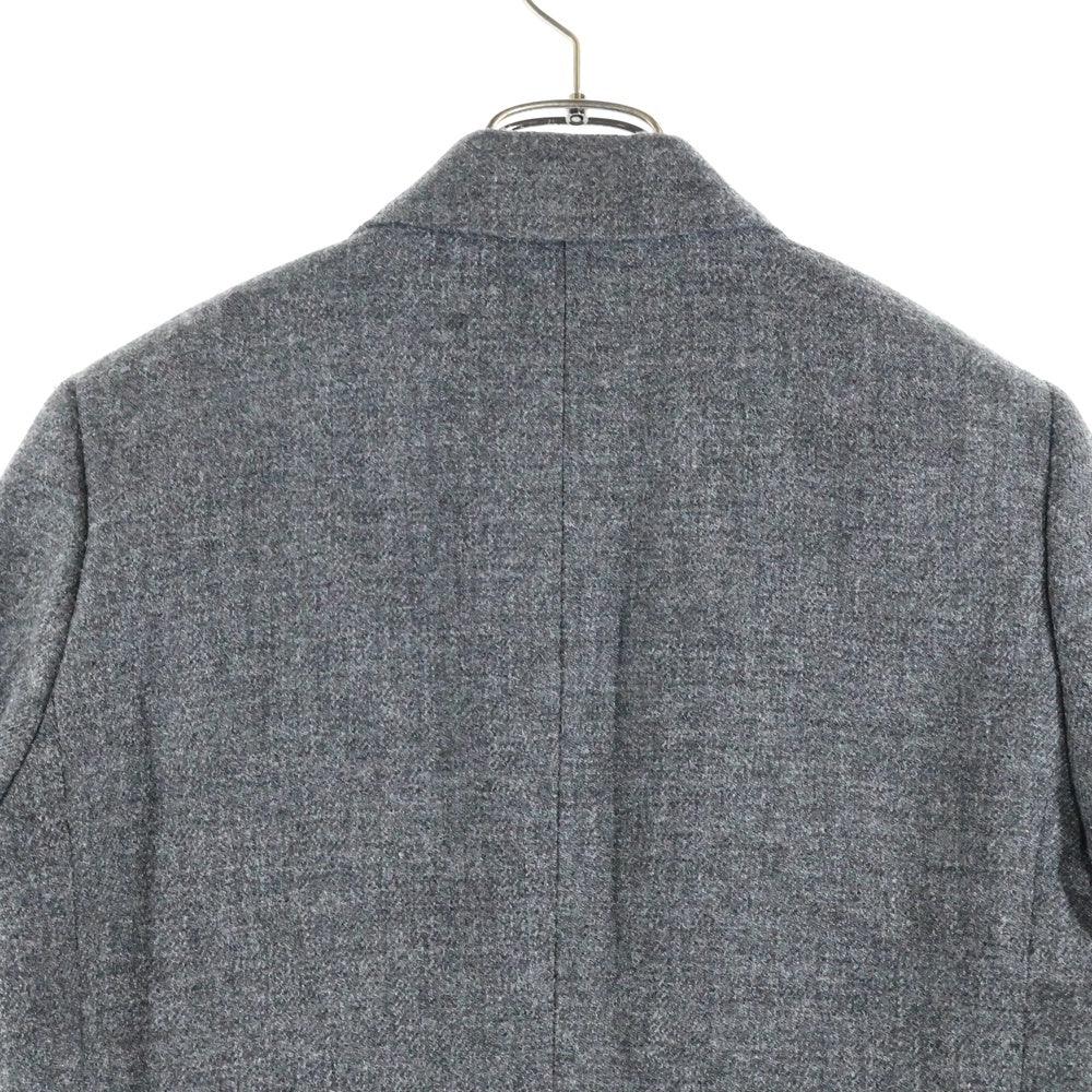 BALENCIAGA(バレンシアガ) 2B Wool Long Coat ウールロングコート チェスターコート グレー 205045 TP800