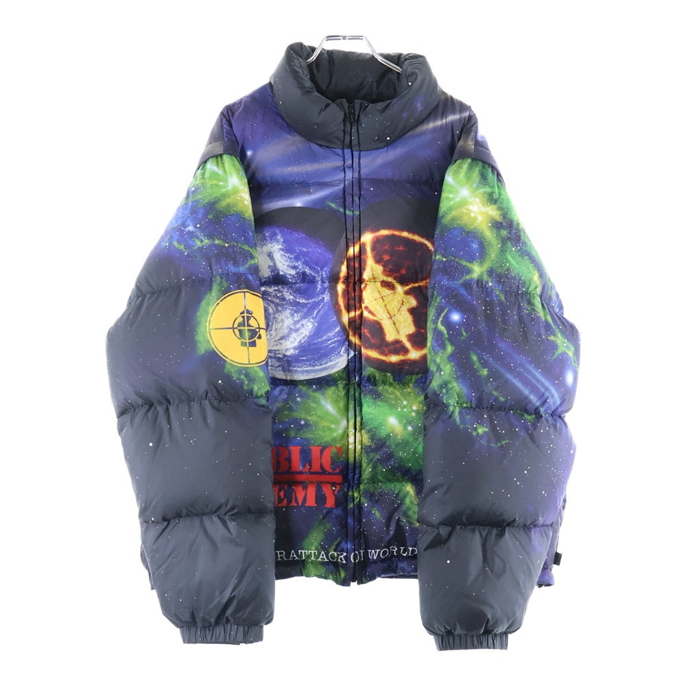 SUPREME(シュプリーム) 18SS ×UNDERCOVER Public Enemy Puffy Jacket アンダーカバー パブリックエネミー パファーダウンジャケット マルチ