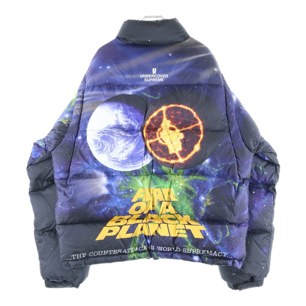 SUPREME(シュプリーム) 18SS ×UNDERCOVER Public Enemy Puffy Jacket アンダーカバー パブリックエネミー パファーダウンジャケット マルチ