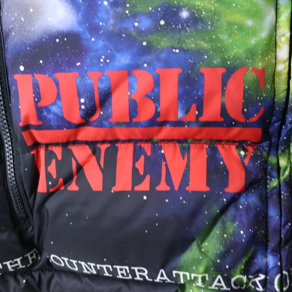 SUPREME(シュプリーム) 18SS ×UNDERCOVER Public Enemy Puffy Jacket アンダーカバー パブリックエネミー パファーダウンジャケット マルチ