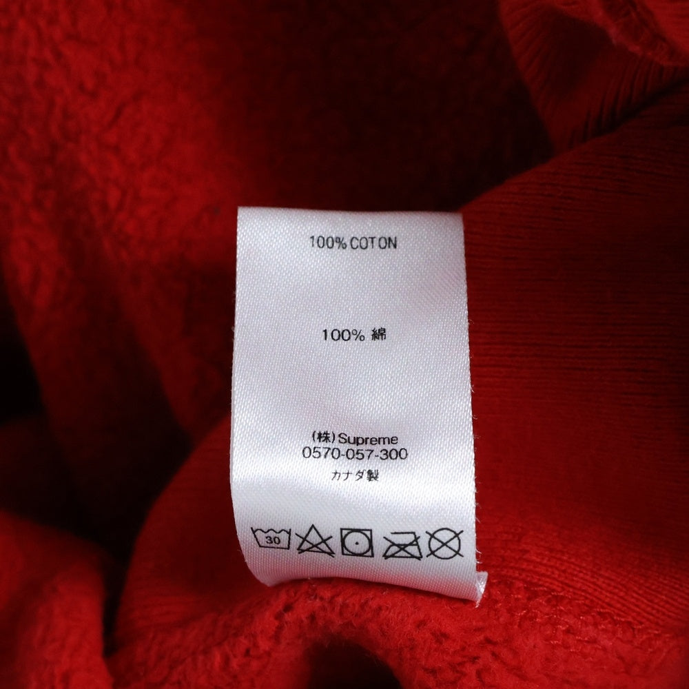SUPREME(シュプリーム) 19AW Bandana Box Logo Hooded Sweatshirt バンダナボックスロゴ プルオーバースウェットパーカー フーディー レッド