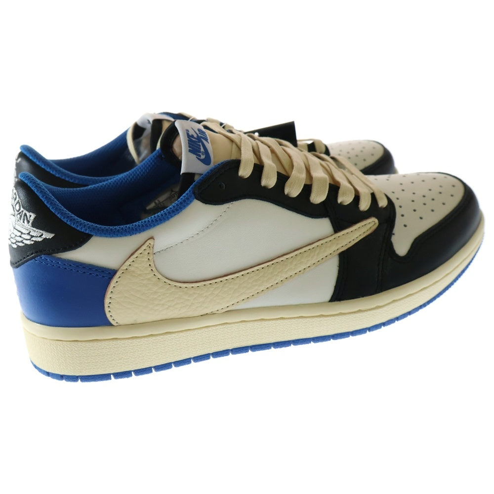 NIKE(ナイキ) ×TRAVIS SCOTT ×FRAGMENT AIR JORDAN1 LOW OG SP トラヴィススコット フラグメント エアジョーダン1 ローカットスニーカー US8.5/26.5cm DM7866-140