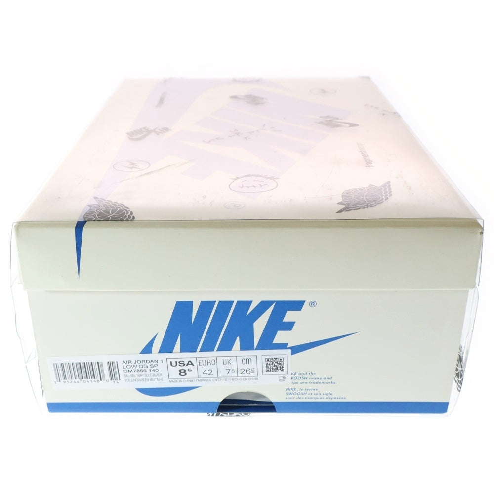 NIKE(ナイキ) ×TRAVIS SCOTT ×FRAGMENT AIR JORDAN1 LOW OG SP トラヴィススコット フラグメント エアジョーダン1 ローカットスニーカー US8.5/26.5cm DM7866-140