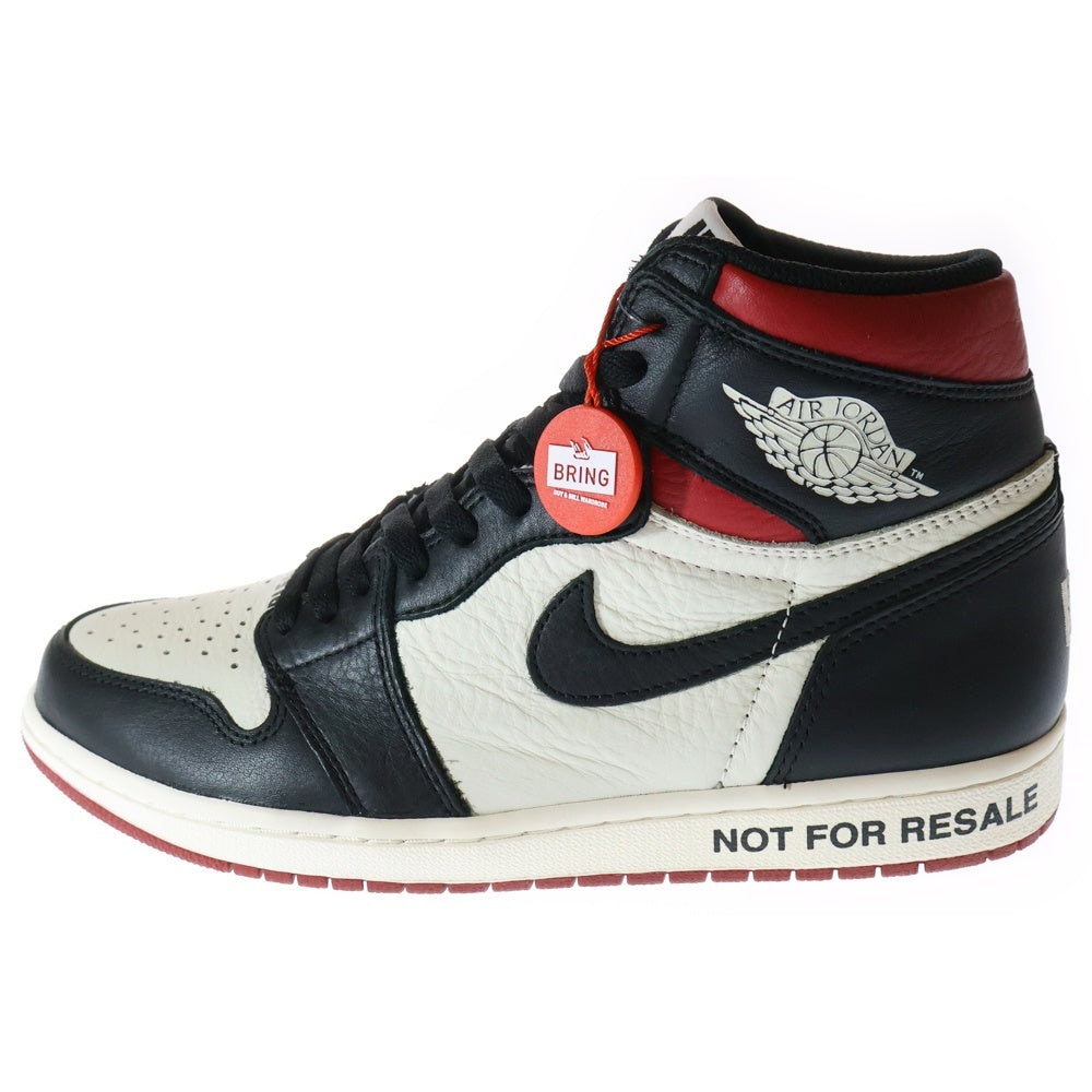 NIKE(ナイキ) AIR JORDAN1 RETRO HIGH OG NRG Not For Resale エアジョーダン1 ノットフォーリセール ハイカットスニーカー US9.5/27.5cm 861428-106