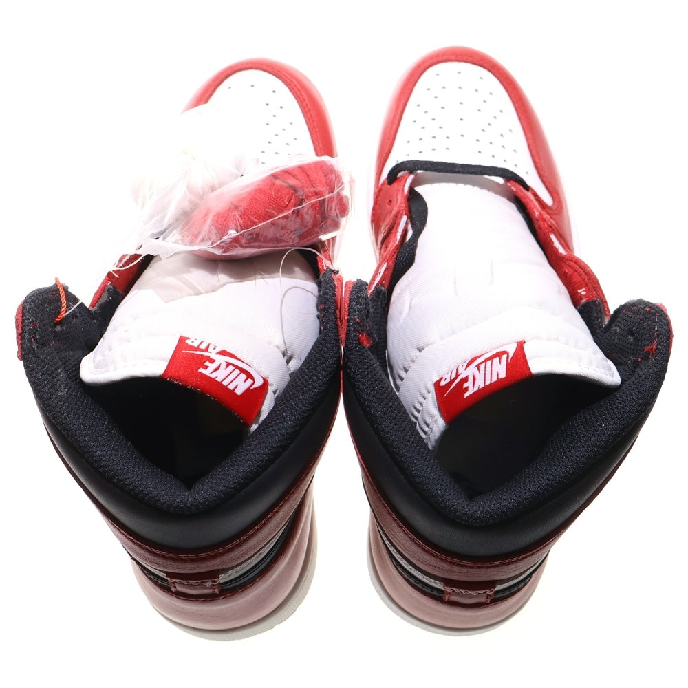 NIKE(ナイキ) AIR JORDAN1 RETRO HIGH OG CHICAGO 2015 エアジョーダン1 シカゴ ハイカットスニーカー ホワイト/レッド/ブラック US8.5/26.5cm 555088-101