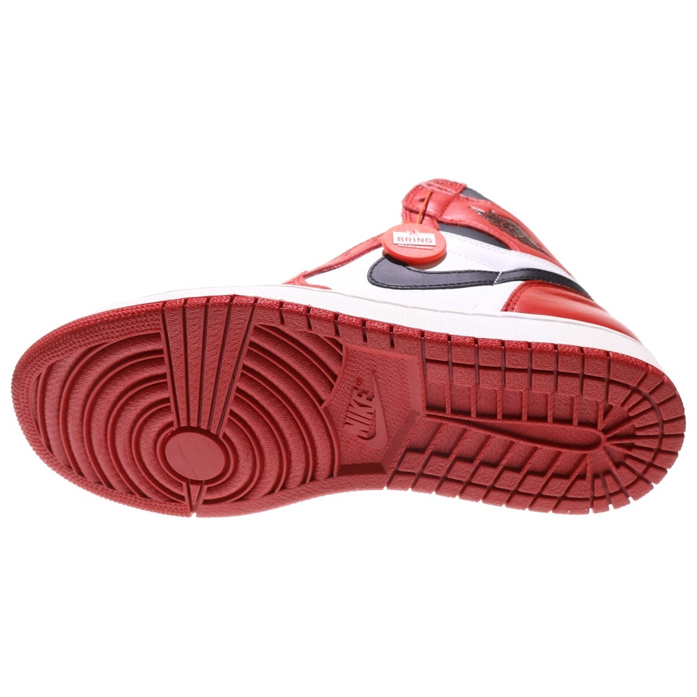 NIKE(ナイキ) AIR JORDAN1 RETRO HIGH OG CHICAGO 2015 エアジョーダン1 シカゴ ハイカットスニーカー ホワイト/レッド/ブラック US8.5/26.5cm 555088-101