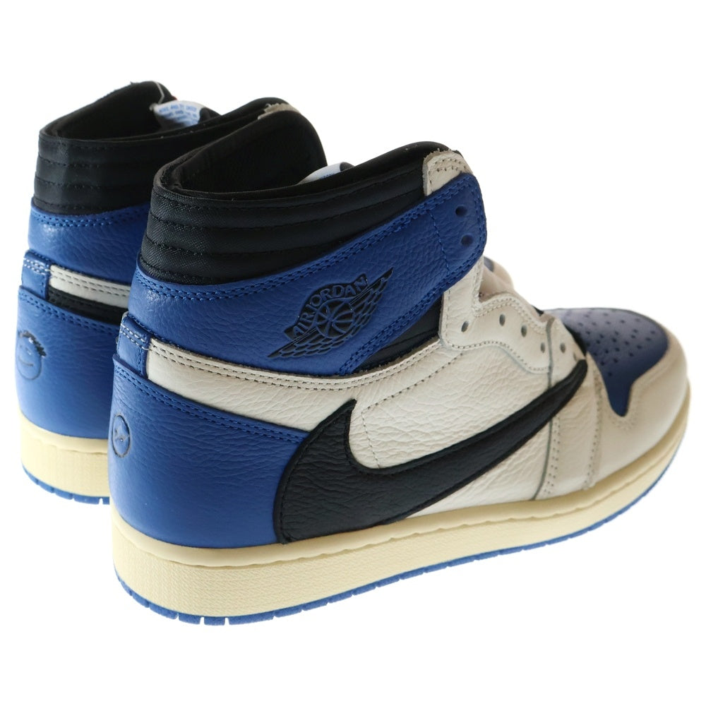 NIKE(ナイキ) ×TRAVIS SCOTT ×FRAGMENT AIR JORDAN1 RETRO HIGH OG SP トラヴィススコット フラグメント エアジョーダン1 ハイカットスニーカー US8.5/26.5cm DH3227-105