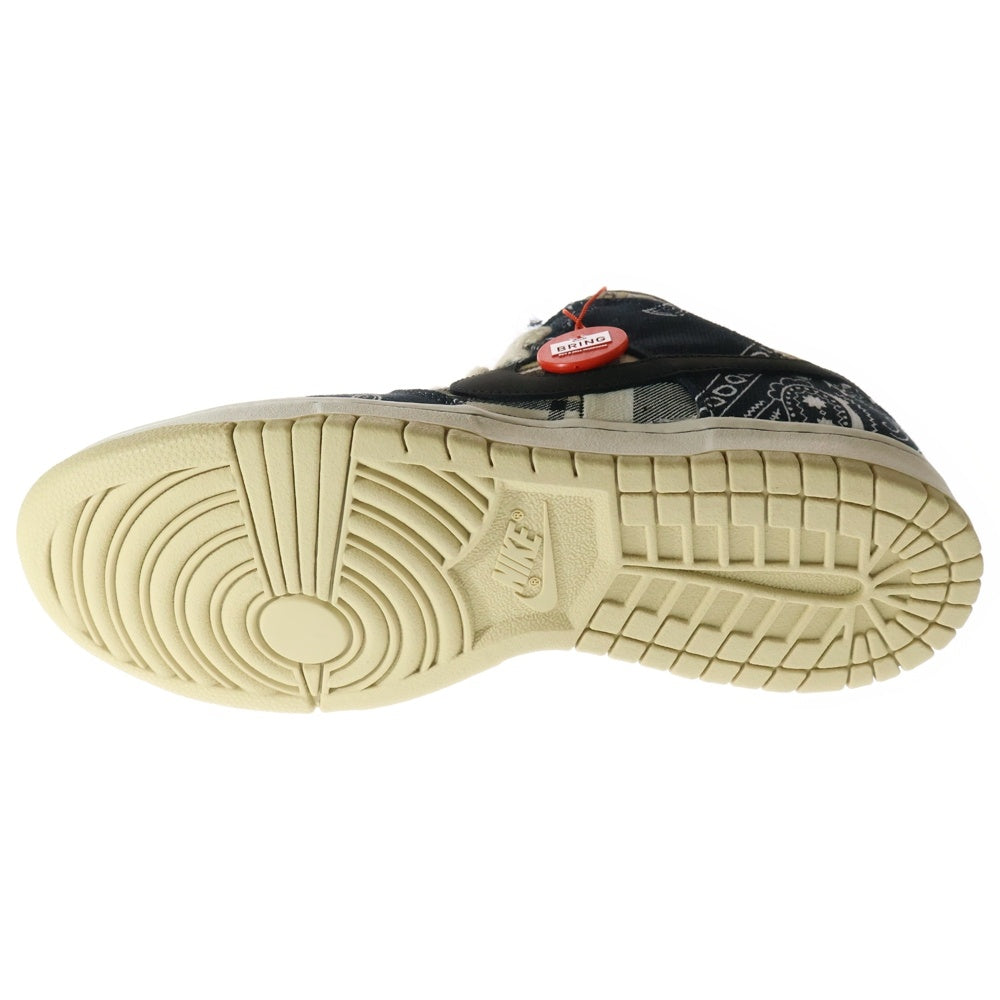 NIKE SB(ナイキエスビー) ×TRAVIS SCOTT DUNK LOW PRM QS トラヴィススコット ダンク ローカットスニーカー ベージュ US10/28cm CT5053-001