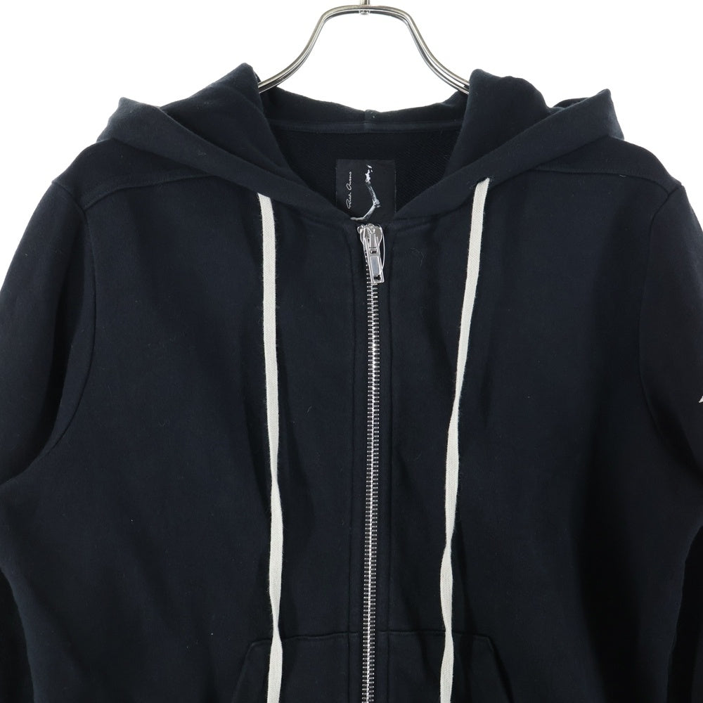 Rick Owens(リックオウエンス) ×Champion Jason's Hoodie ロゴ刺?ジップアップパーカー CM02C9221-CHFE ブラック