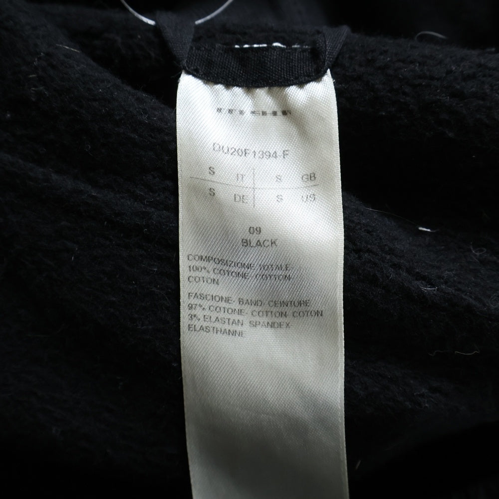 DRKSHDW(ダークシャドウ) Prisonner Drawstring Pant プリズナーパンツ サルエルパンツ DU20F1394-F ブラック