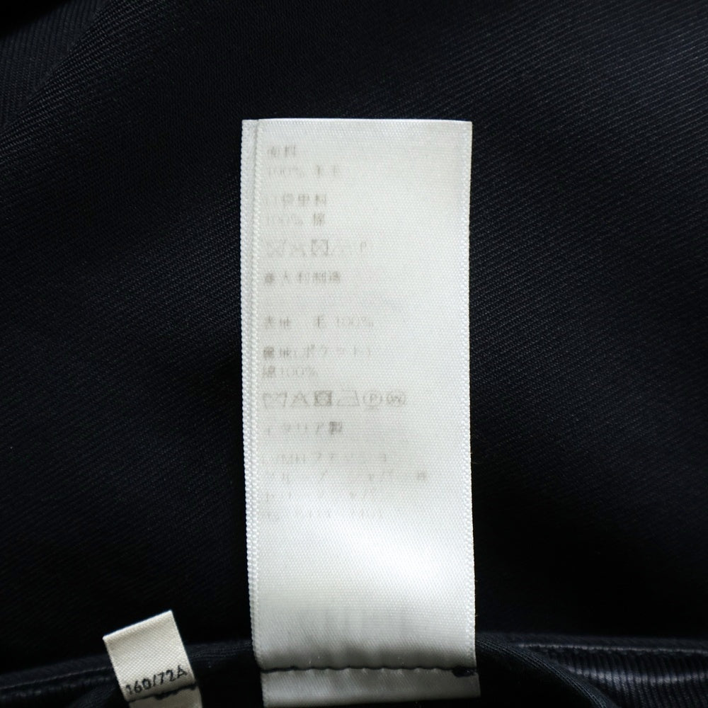 CELINE(セリーヌ) Wool Pants ウールギャバジン クラシックストレートパンツ スラックス ブラック 2P085650D