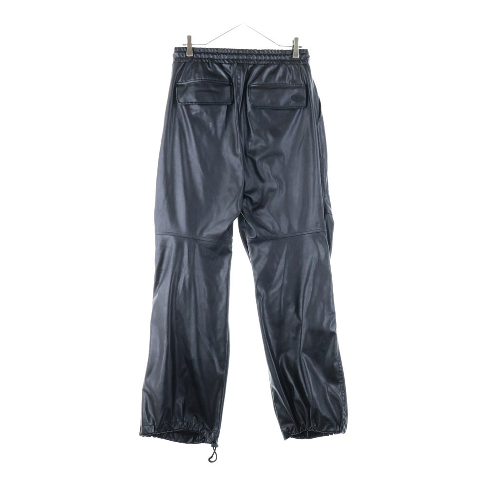DIESEL(ディーゼル) P-MARTY-LTH フェイクレザーパンツ ブラック A12771