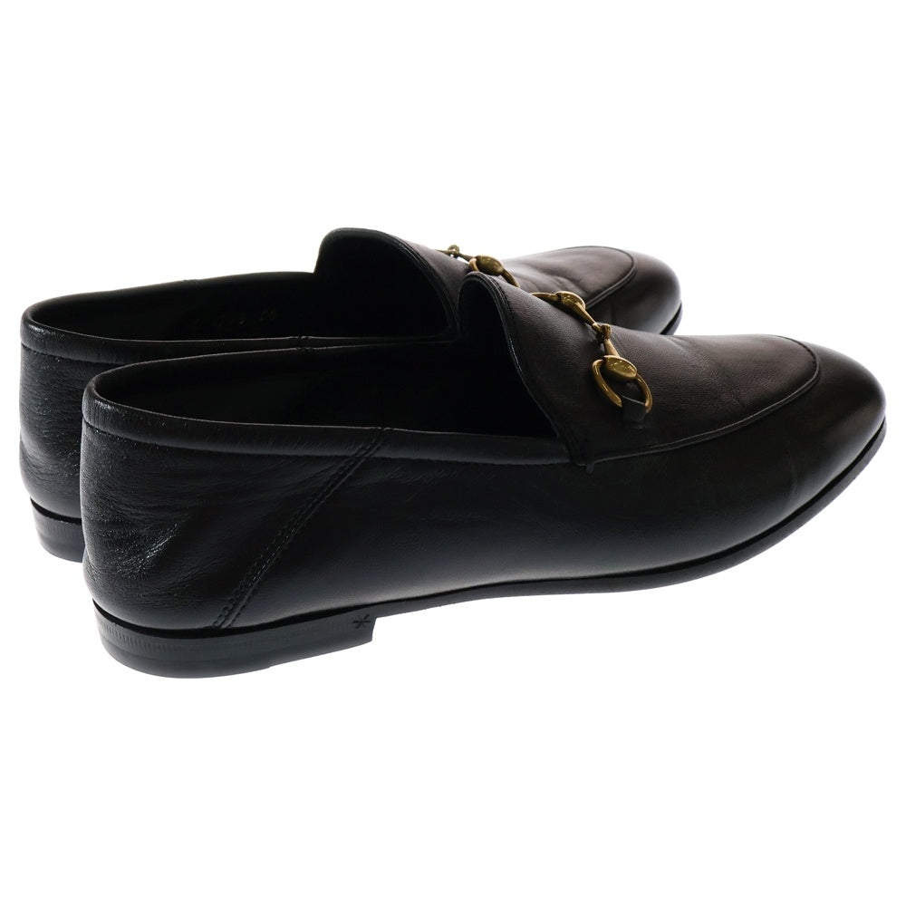 GUCCI(グッチ) Horsebit Leather Loafers ホースビット レザーローファー ブラック レディース 414998