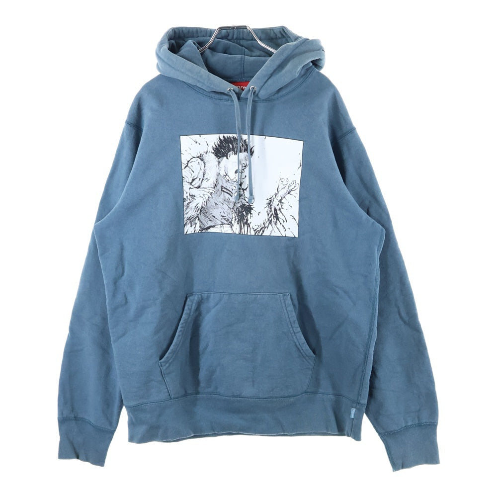 SUPREME(シュプリーム) 17AW AKIRA Arm Hooded Sweatshirt アキラ アーム プルオーバースウェットパーカー フーディー ブルー