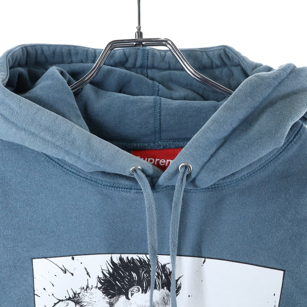 SUPREME(シュプリーム) 17AW AKIRA Arm Hooded Sweatshirt アキラ アーム プルオーバースウェットパーカー フーディー ブルー