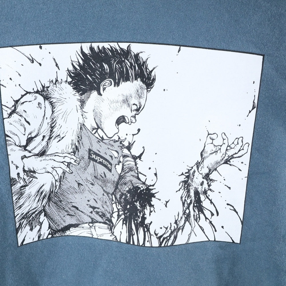 SUPREME(シュプリーム) 17AW AKIRA Arm Hooded Sweatshirt アキラ アーム プルオーバースウェットパーカー フーディー ブルー