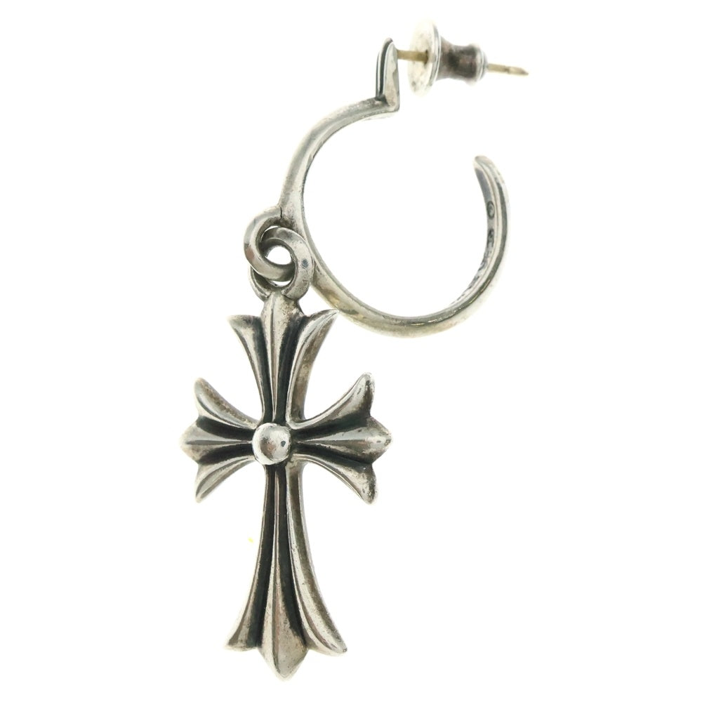 CHROME HEARTS(クロムハーツ) TINY CH CROSS タイニーCHクロス フープピアス シルバー BCA115